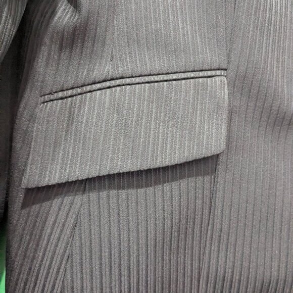 Evan-Picone Women's Black Stripe Blazer, Size 12, Suit Separate - Picture 14 of 16